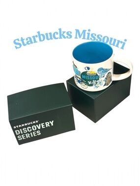Starbucks Missouri Discovery Series Ceramic Coffee Mug Cup NIB